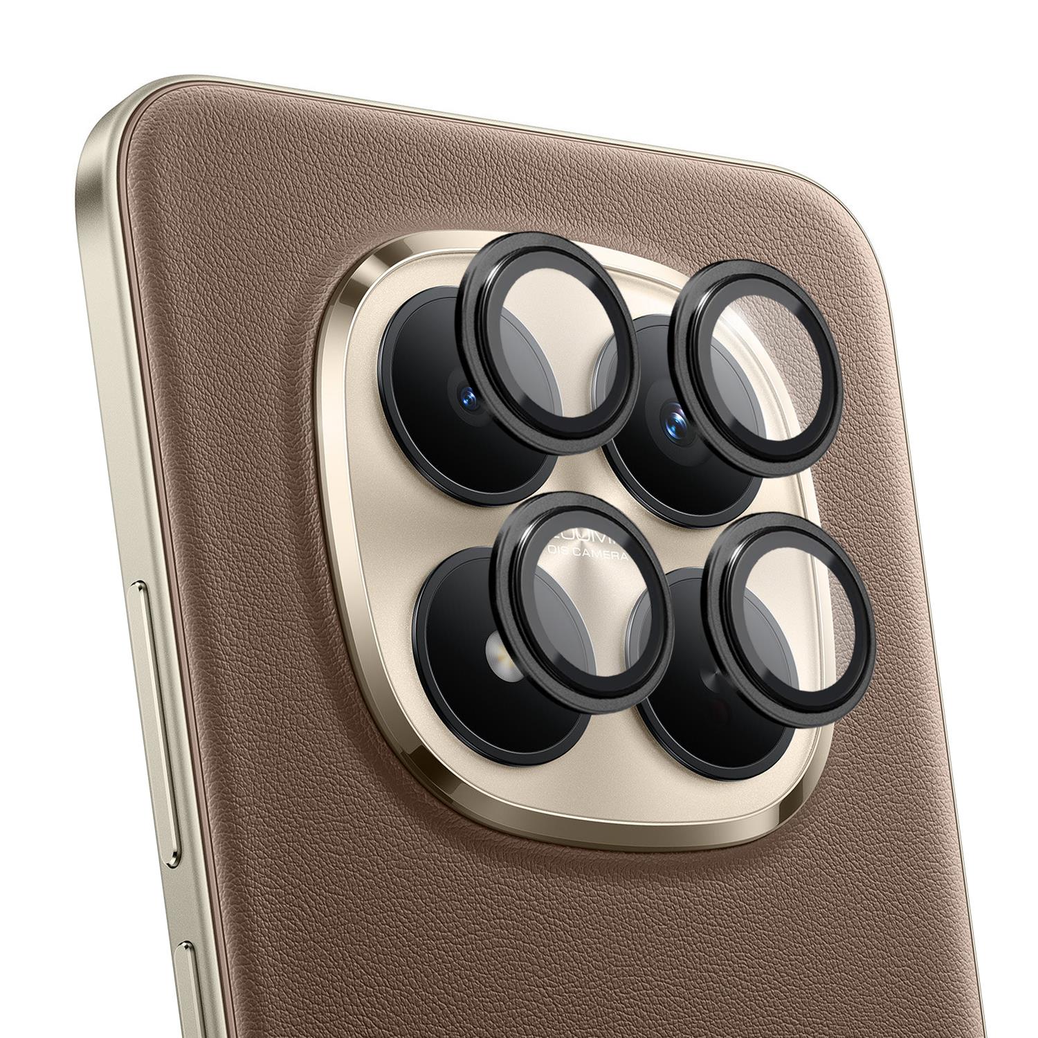 Microsonic Xiaomi Redmi Note 15 Pro Plus 5G Tekli Kamera Lens Koruma Camı Siyah