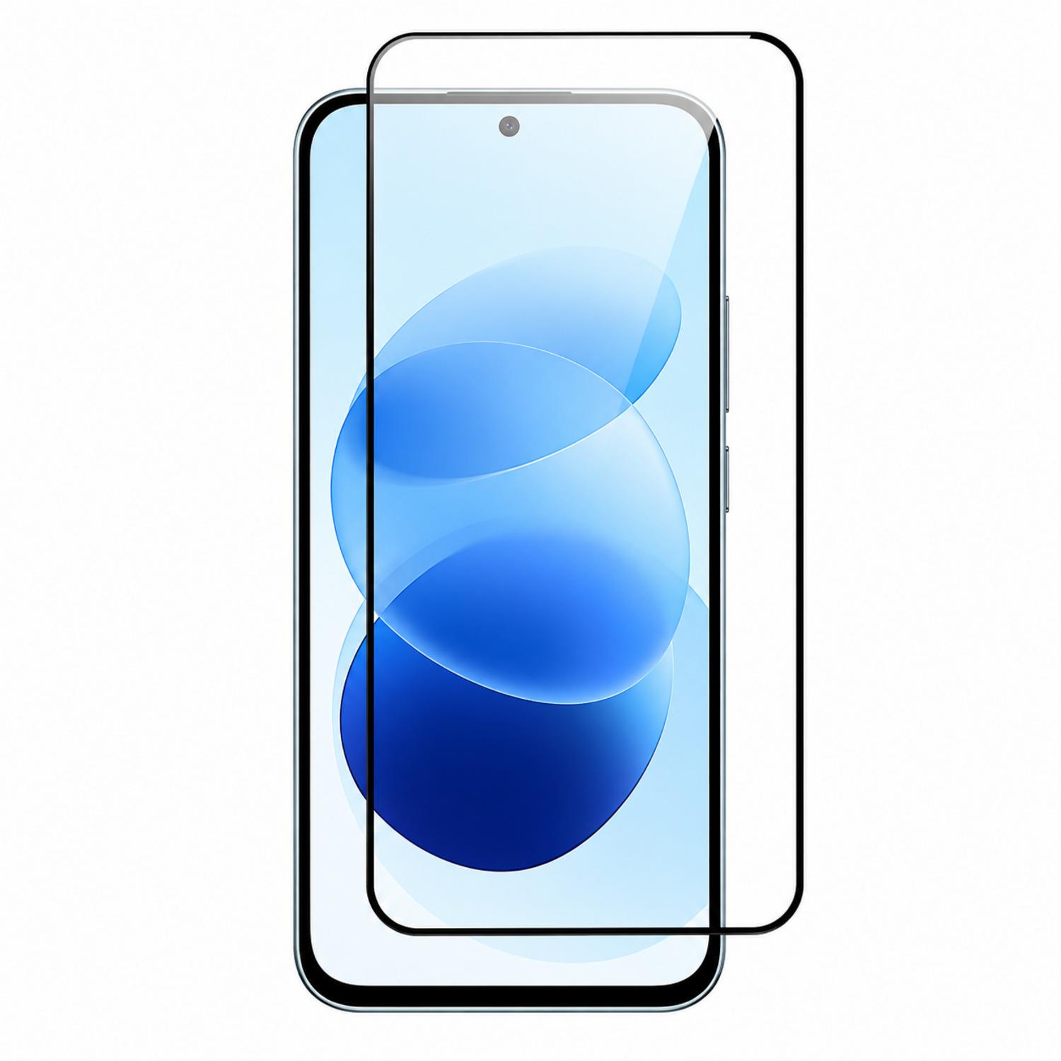 Microsonic Xiaomi Redmi Note 17 Pro Max 5G Kavisli Tam Kaplayan Ekran Koruyucu Siyah