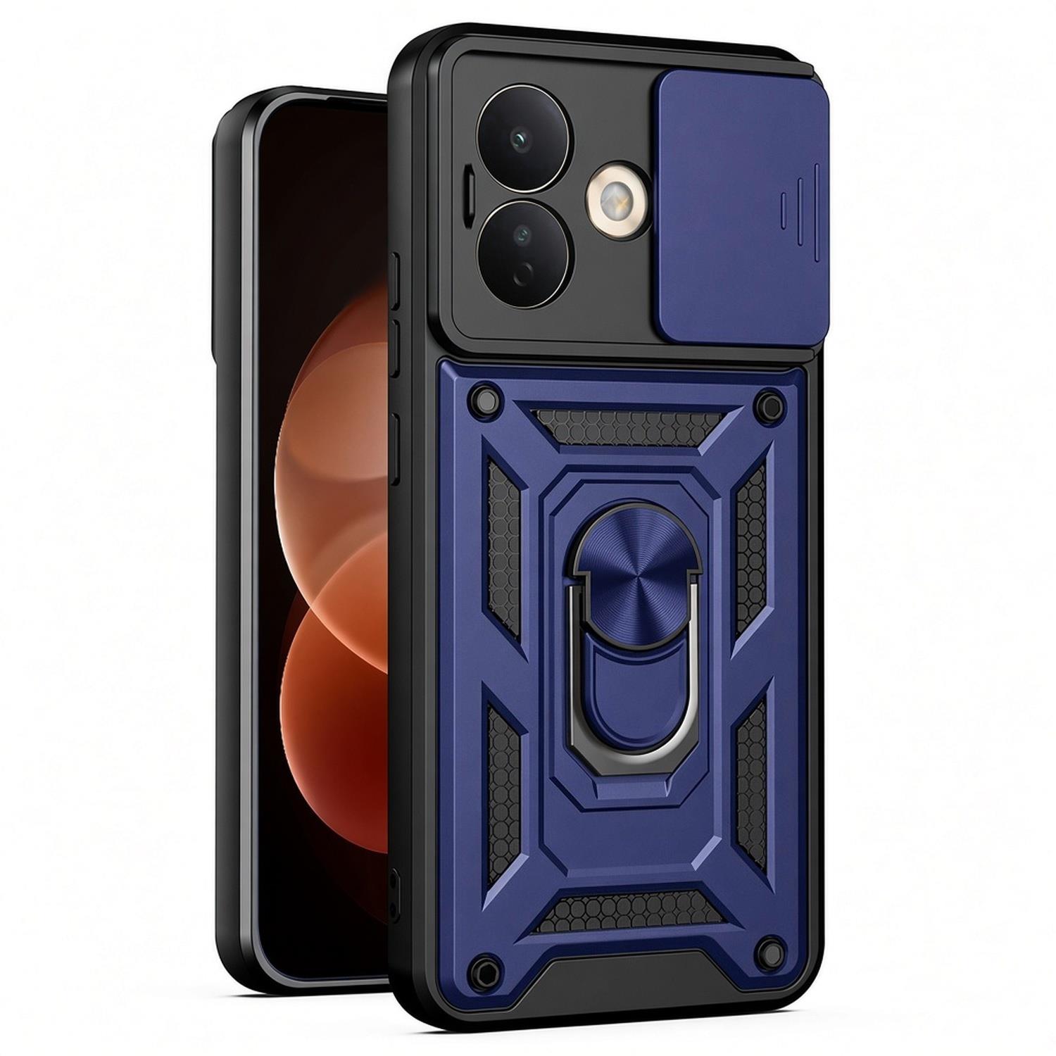 Microsonic Xiaomi Redmi Note 17 Pro 5G Kılıf Impact Resistant Lacivert