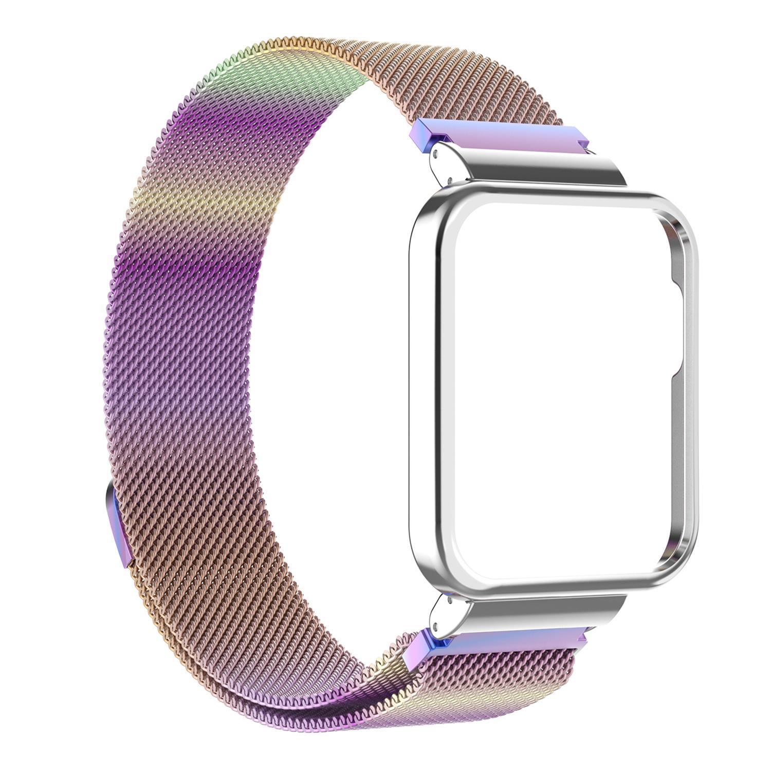 Microsonic Xiaomi Redmi Watch 2 Lite Milanese Loop Kordon Çok Renkli