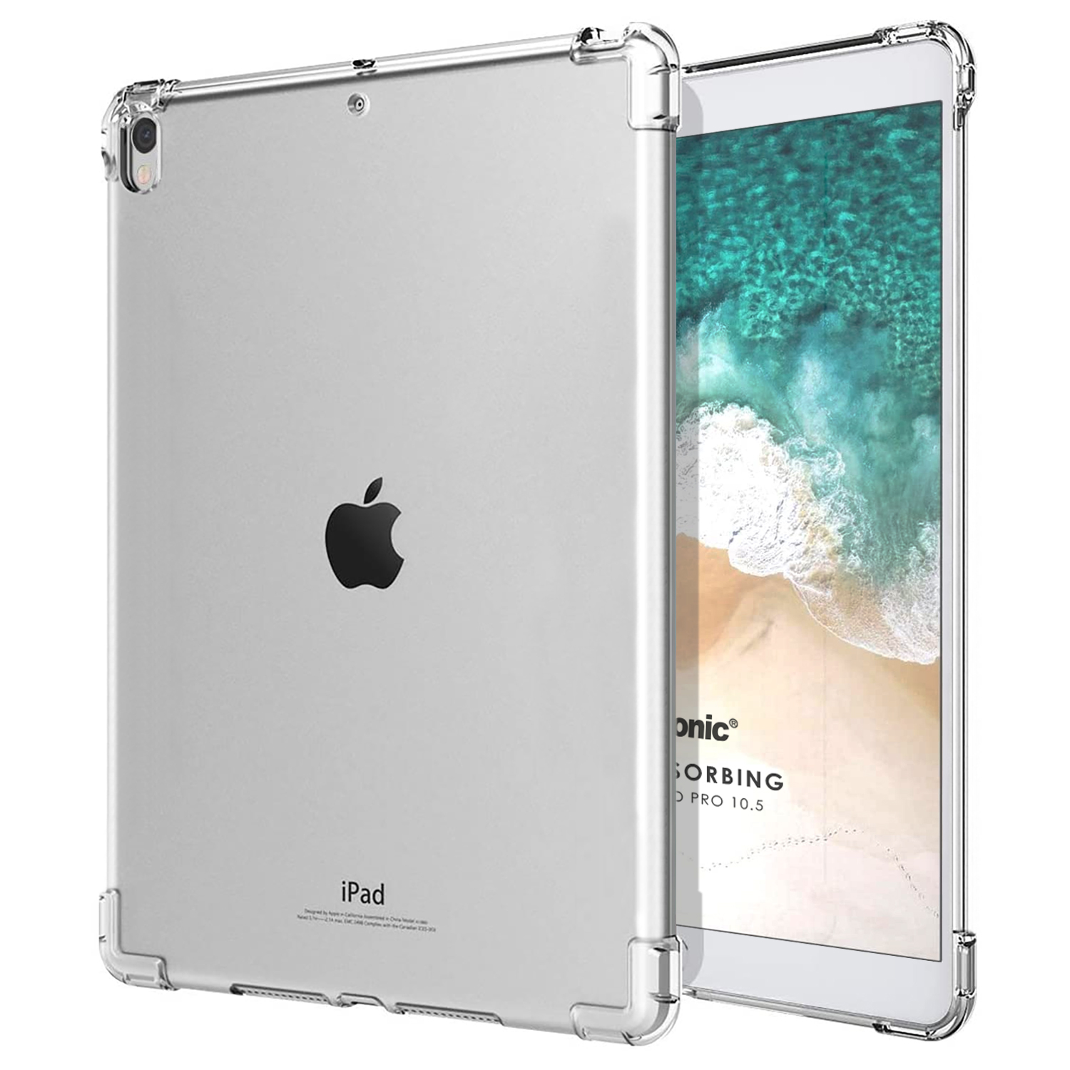 Microsonic Apple iPad Pro 10 5 Kılıf A1701-A1709-A1852 Shock Absorbing Şeffaf