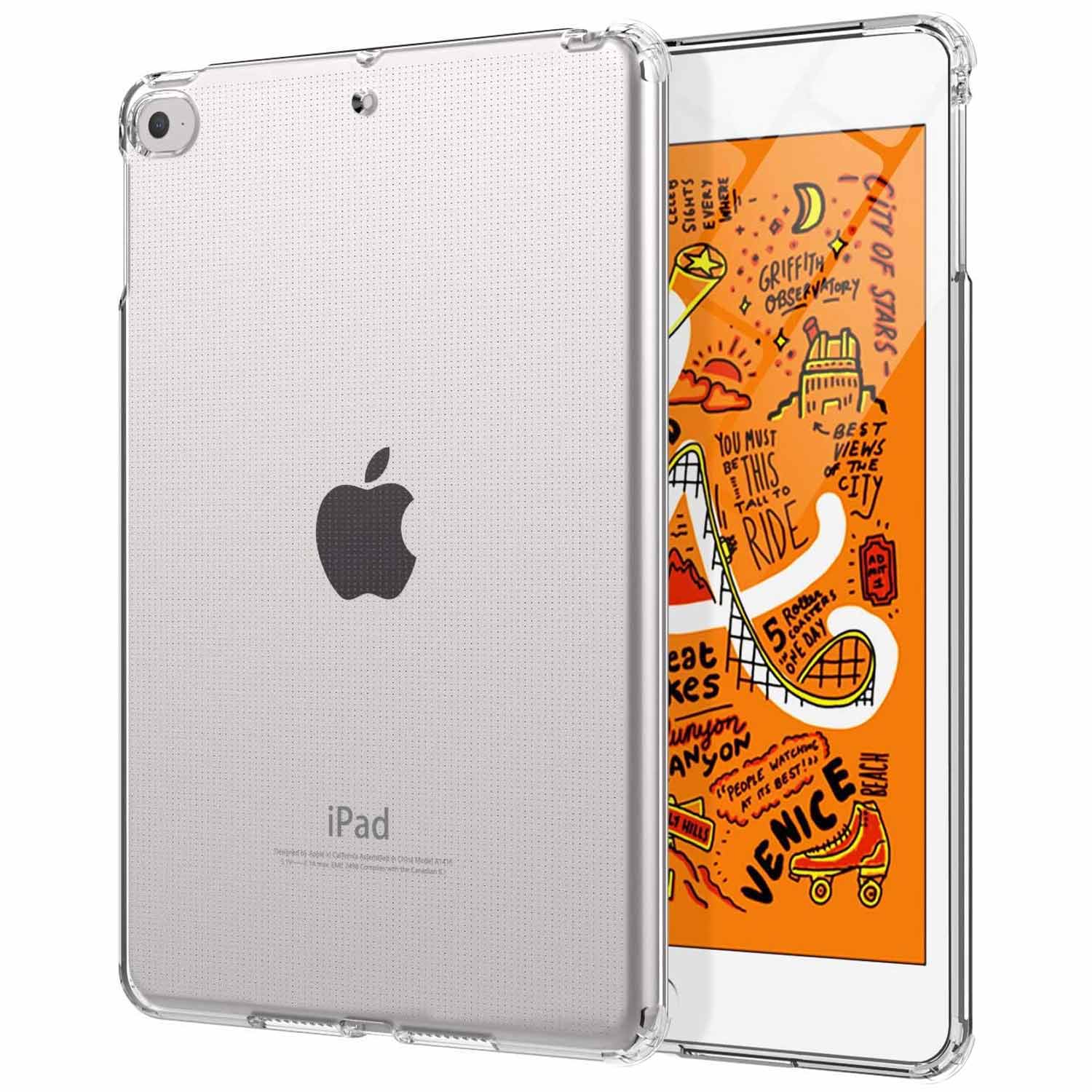 Microsonic Apple iPad Mini 5 7 9 2019 A2133-A2124-A2125-A2126 Shock Absorbing Şeffaf