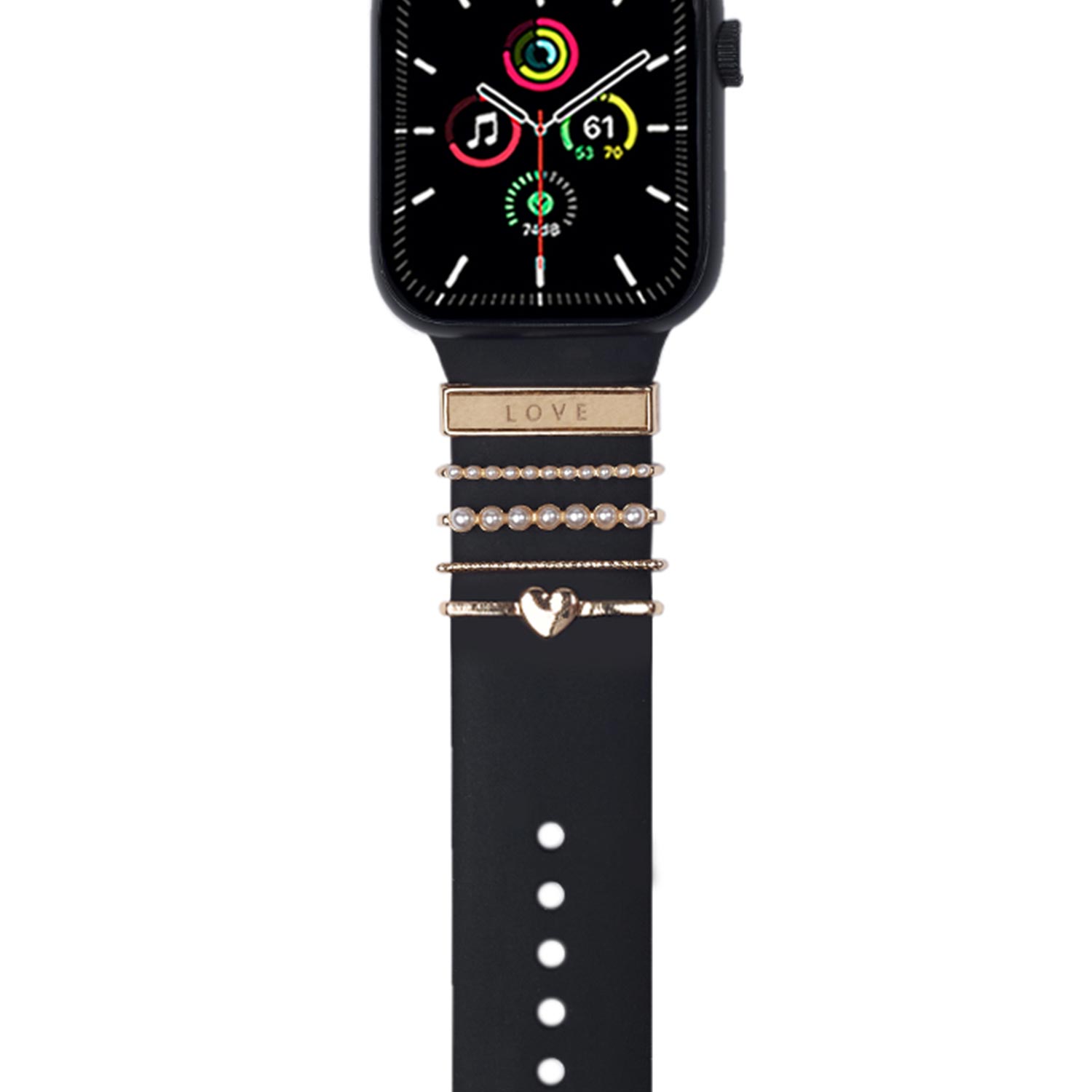 Microsonic Apple Watch Ultra Kordon Aksesuarı Love Charm