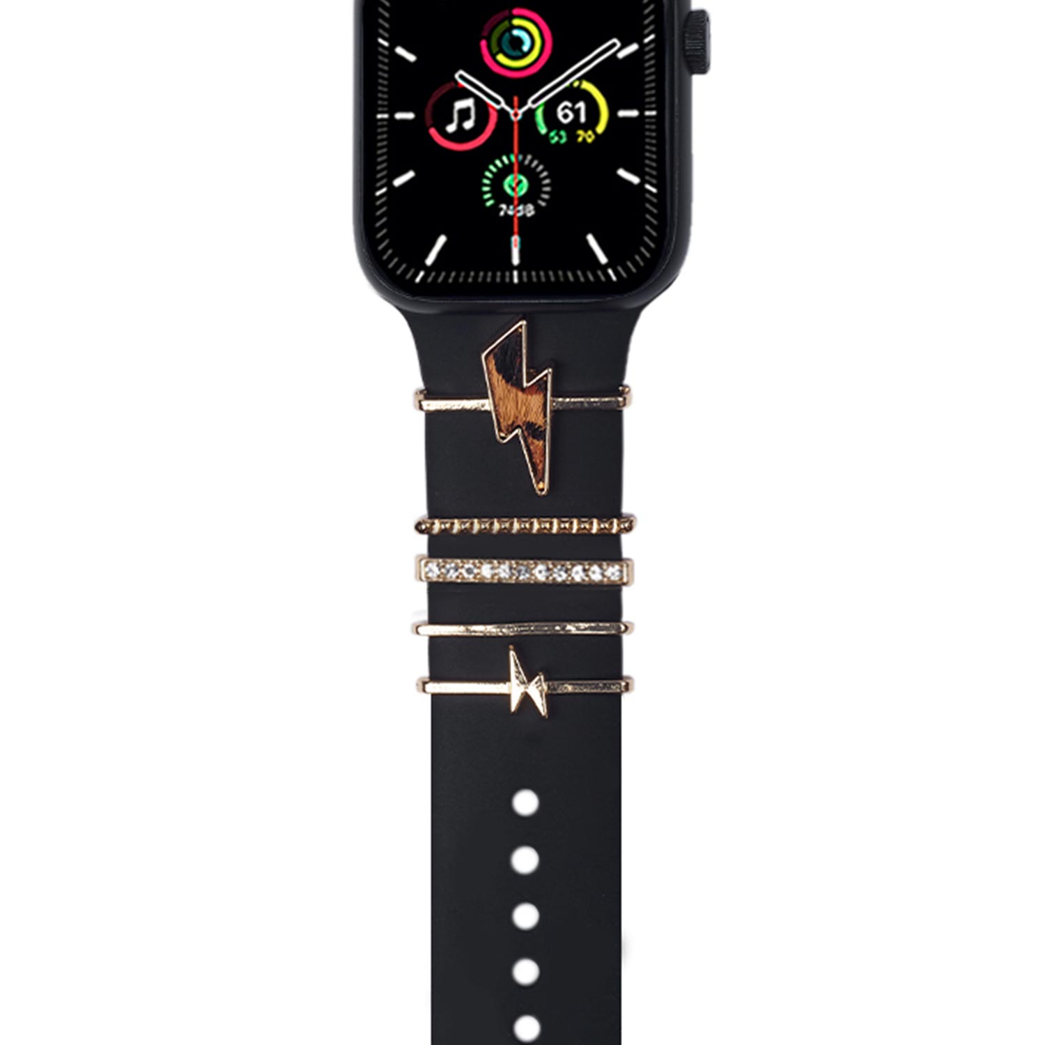 Microsonic Apple Watch 5 44mm Kordon Aksesuarı Lightning Charm