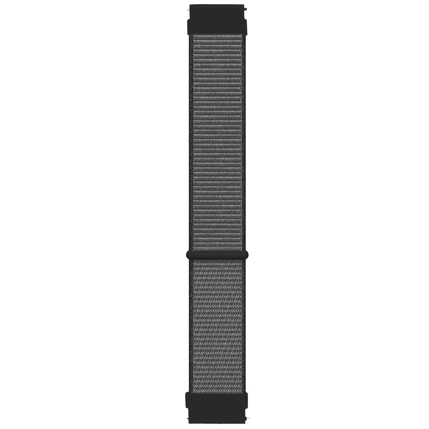 Microsonic Huawei Watch 3 Pro Hasırlı Kordon Woven Sport Loop Gri