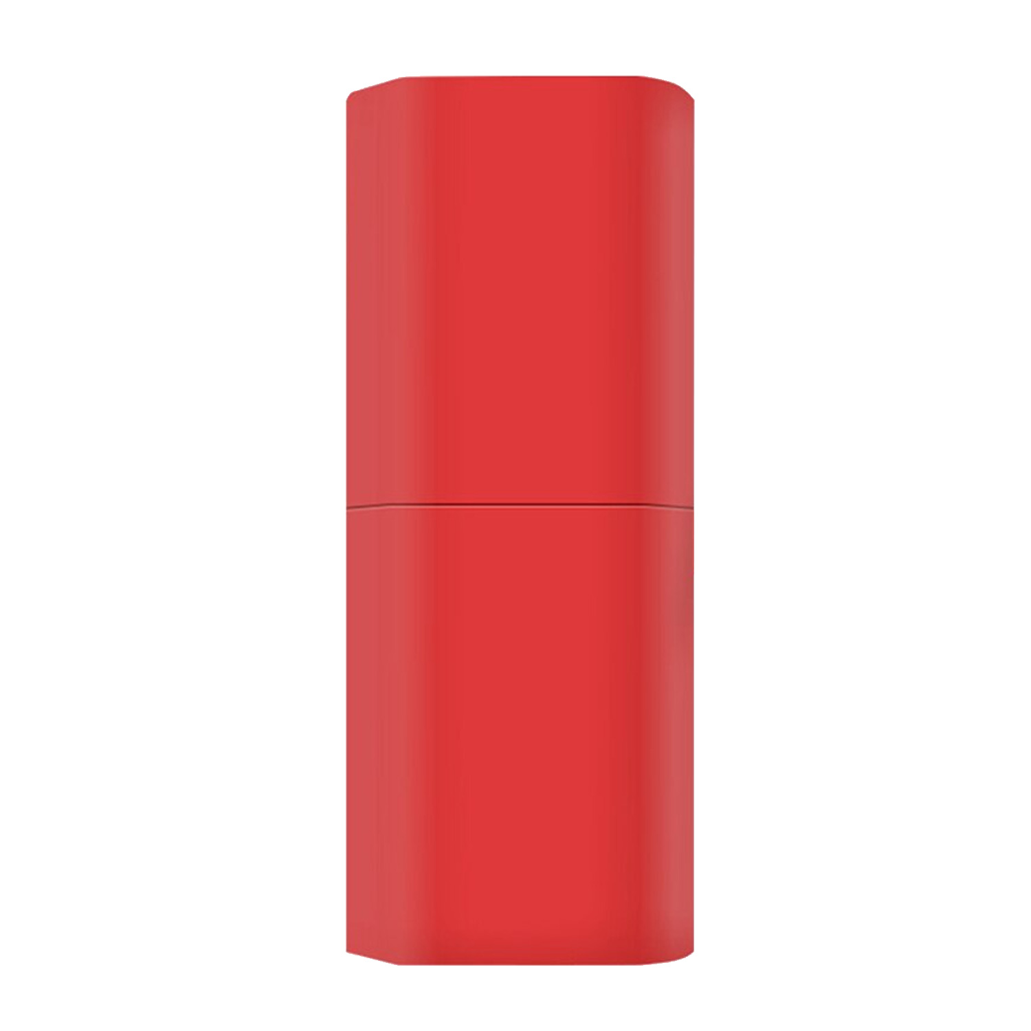 Microsonic Huawei FreeBuds Lipstick Mat Silikon Kılıf Kırmızı