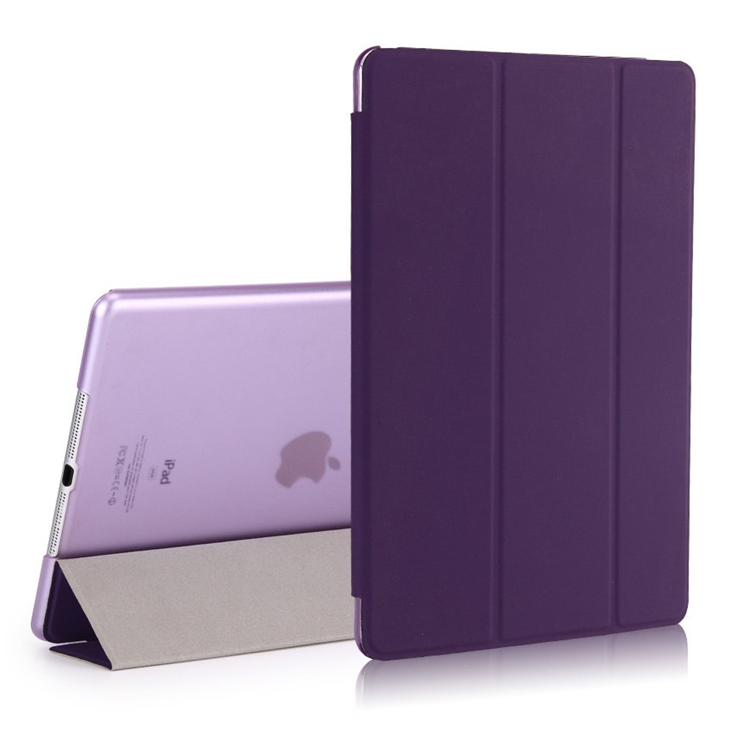 Microsonic Apple iPad 9 7 2018 A1893-A1954 Smart Case ve arka Kılıf Mor