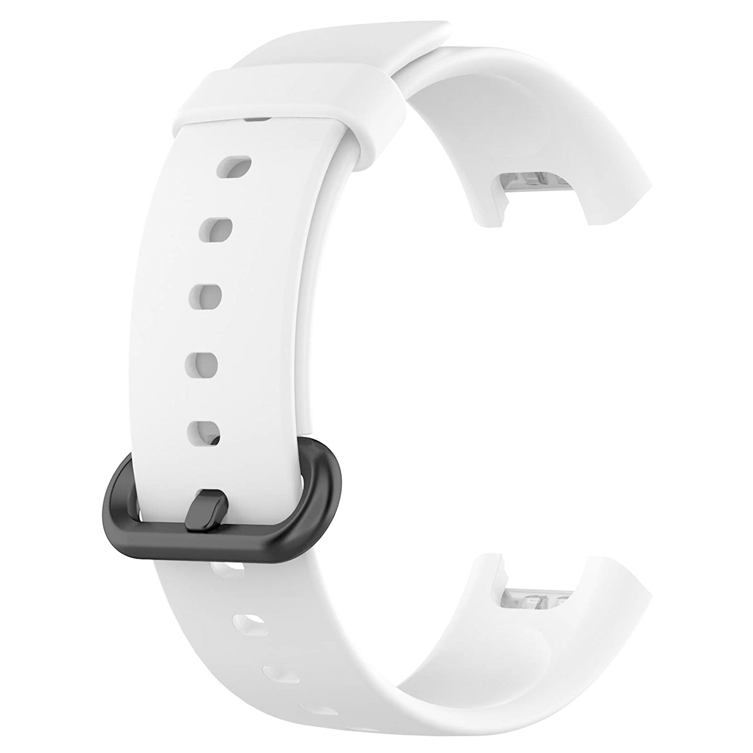 Microsonic Xiaomi Mi Watch Lite Kordon Silicone Sport Band Beyaz
